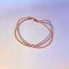 Pink Champagne Anklet