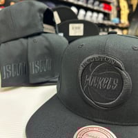 Image 2 of Mitchell & Ness Custom Blackout SnapBack 