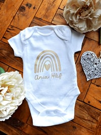 Image 1 of Personalised Baby Vest