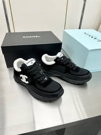 Image 4 of White logo CC trainers🤍✨