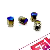 Image 2 of Titanium valve stem caps