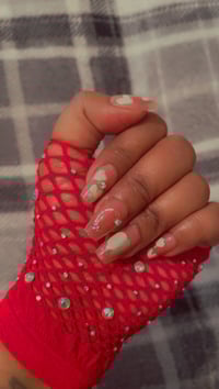 Image 5 of Nails - Short (Gold Designs)