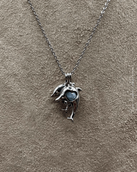 Image 3 of The Glow Up Collection Dolphins Necklace