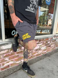 Image 1 of Swim Shorts. Gray. 13 Designs.