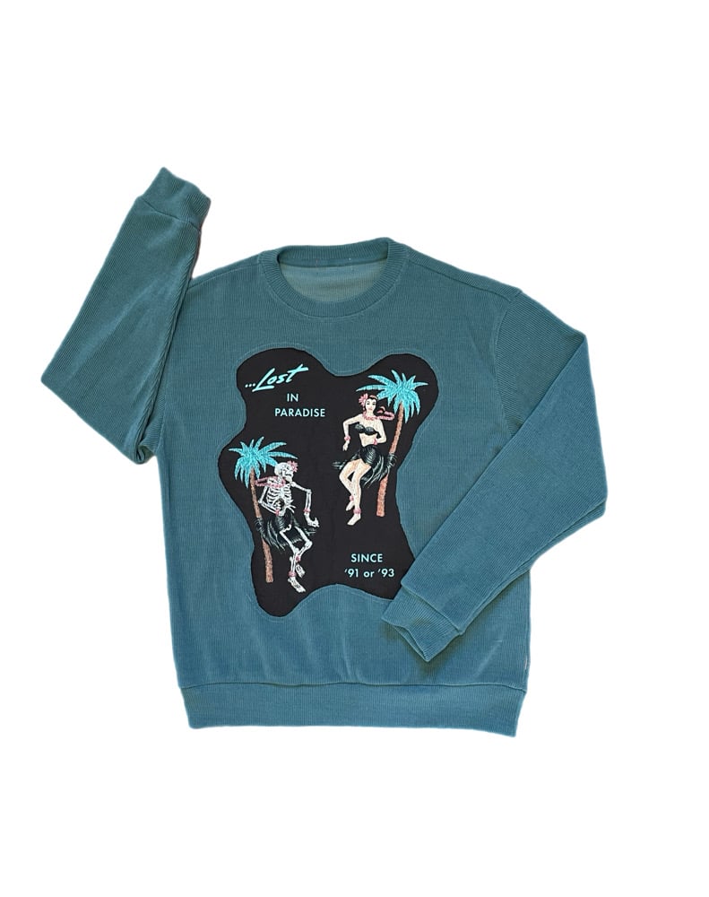 Lost In Paradise Reverse Patch Crewneck