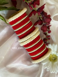 Image 5 of Velvet bangles set