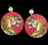 Image 2 of Asian Tiger Earrings