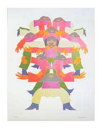 “HELD TOGETHER” riso print