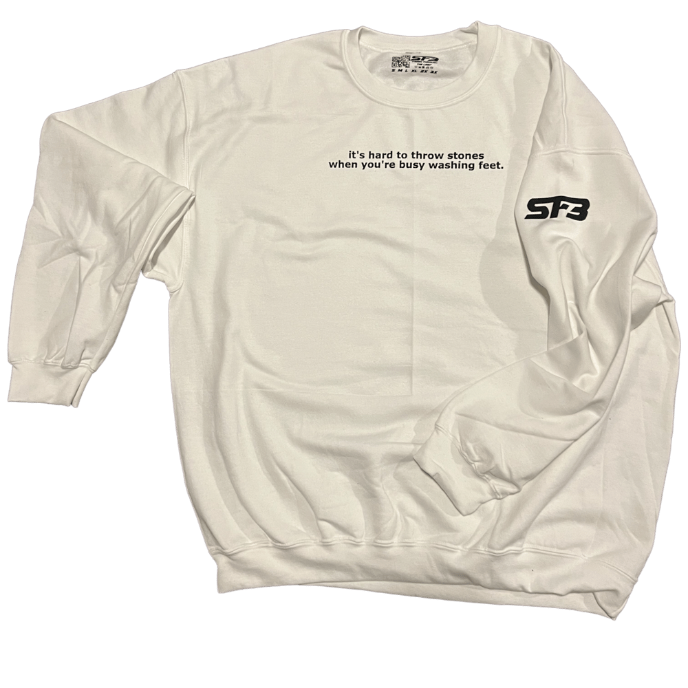"Busy Washing Feet" Hoodie/Crewneck