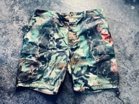Image 1 of Camo bdu shorts