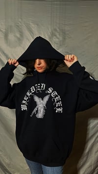 Image 1 of SINS OF YOUR DOMAIN 4-SIDED HOODIE