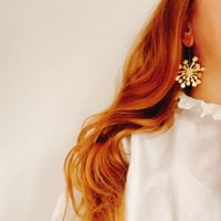 Image 1 of Soleil de miel boucles d’oreilles 
