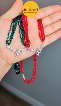 Image 1 of Gaurika - Short American Diamond Hydropotey Mangalsutra