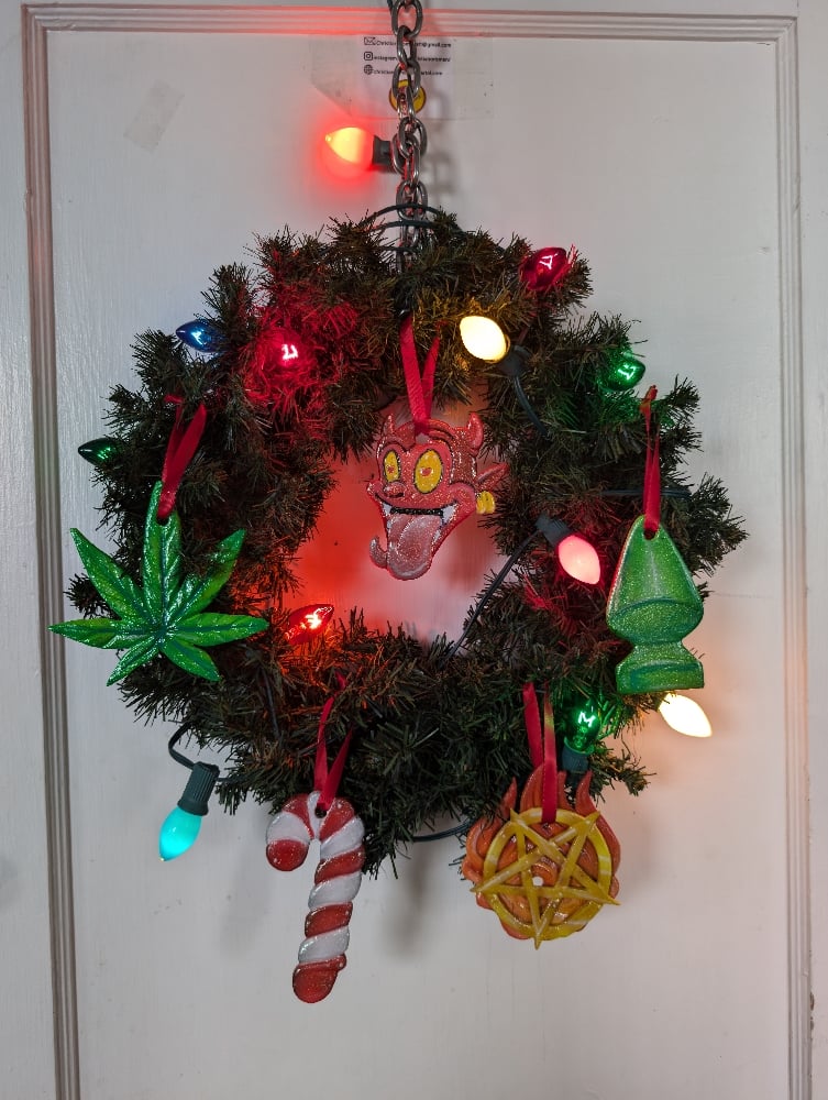 Diablo XXX-mas ornament set