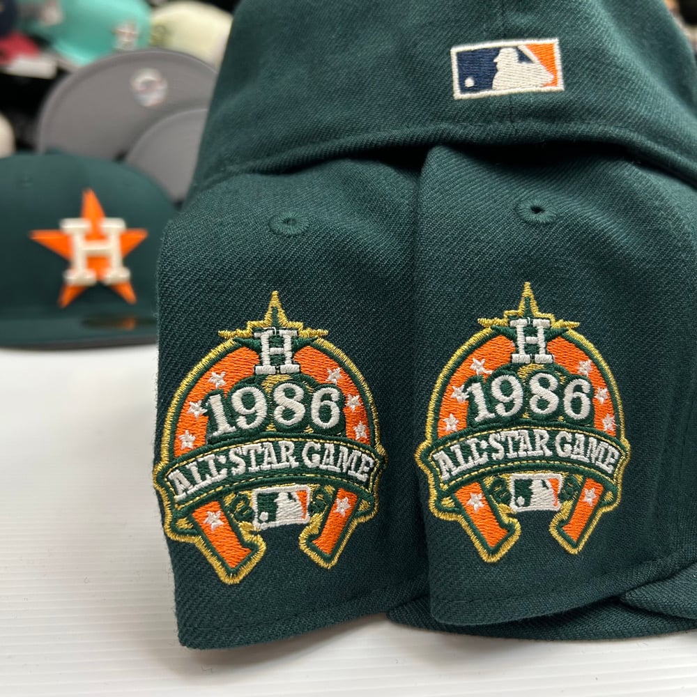 New Era 59Fifty Dark Green Orange 86’ ASG OG Wool Pack