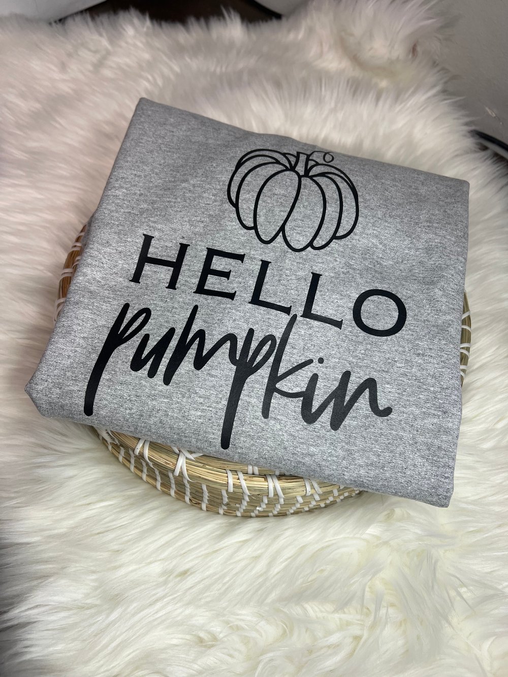 Hello Pumpkin Crewneck