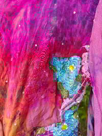 Image 7 of Wanderlust Stevie top rainbow flowers upto 14uk