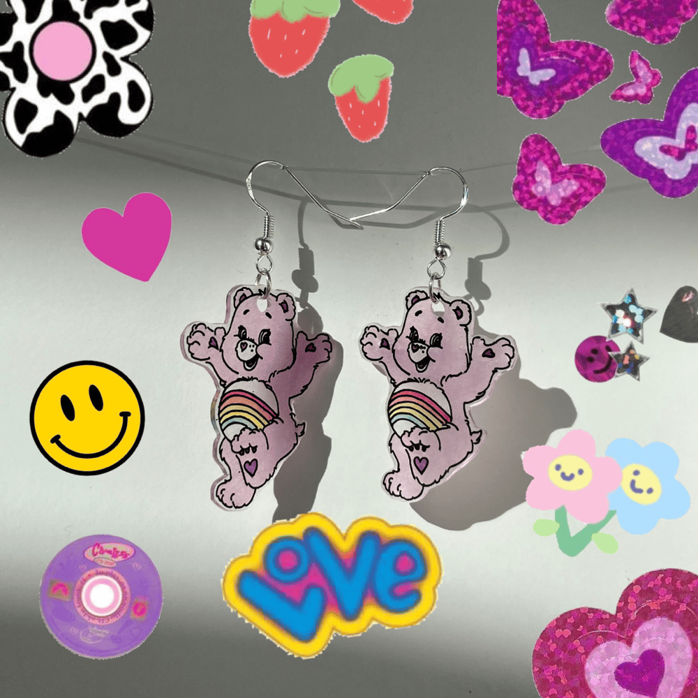 Image of rainbow care bears