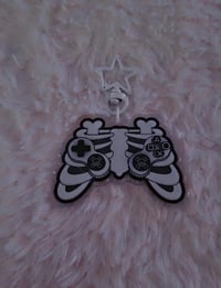 Skeleton Game Controller Charm