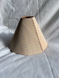 Image 3 of Small hand painted natural veg tan shade