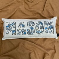 Image 3 of Fly The Sky Personalised Name Cushion 