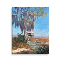 Image 4 of "Abbeville Irises" Canvas