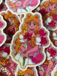 Image 2 of Usagi Flower Sticker 