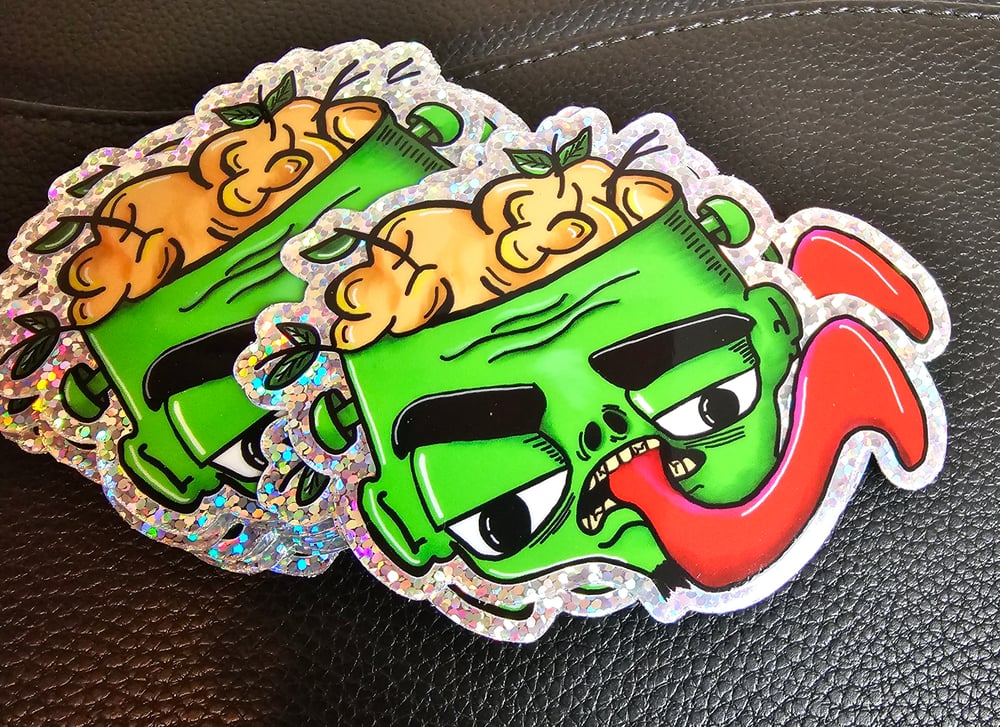 Image of Mush Brain Sticker 