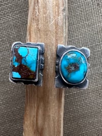 Image 1 of Royston and Sonoran Mtn Split Ring size 10.5-11.5