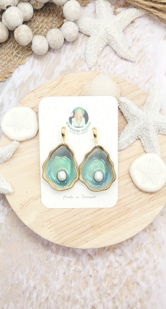 Image of High Tide Oyster Dangles