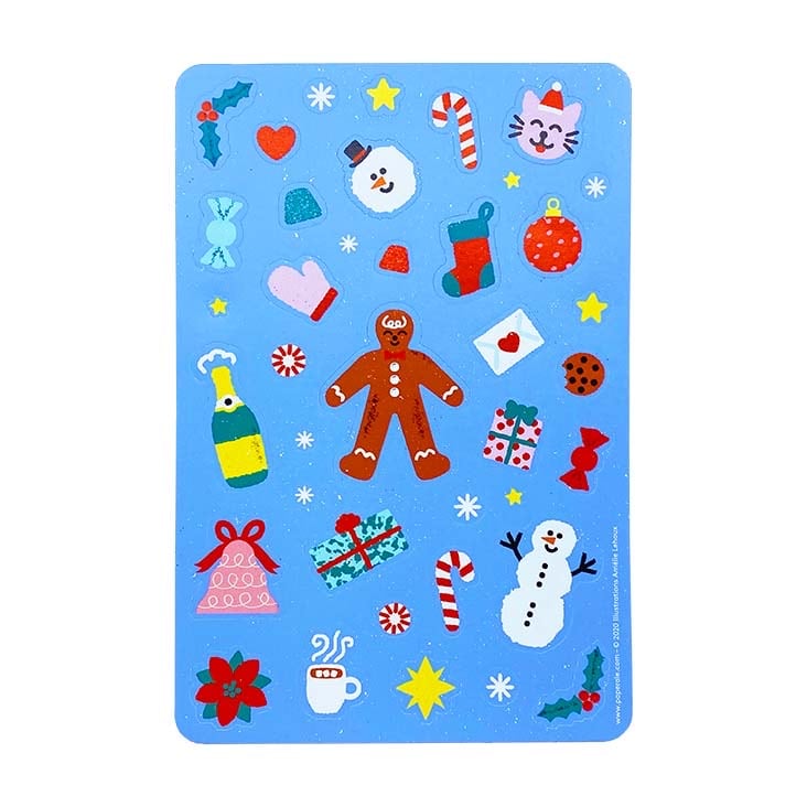 Holiday Greeting Cards and Stickers Image 5