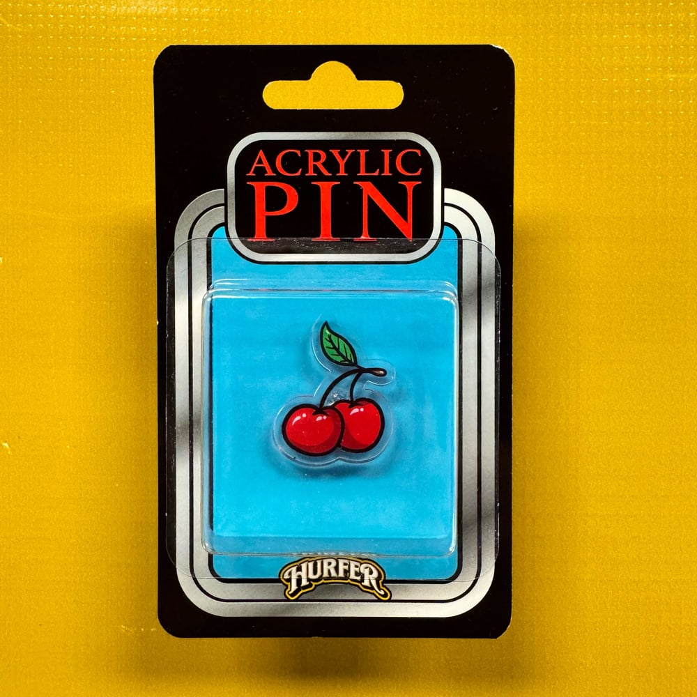 Cherries- Acrylic Pin