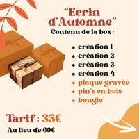 Image 1 of HELLO FALL - box « Écrin d’Automne »