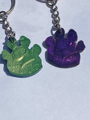 Image of Paw Print Keychain