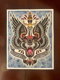 Flying Panther 11”x14” print