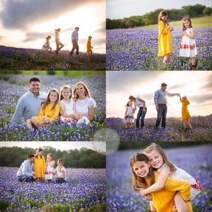 Image of Bluebonnet Family Mini
