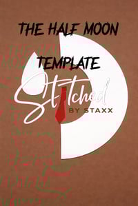 Image 2 of Half Moon Fedora Template Only