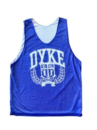 Image 1 of DYKE university basketball jersey 