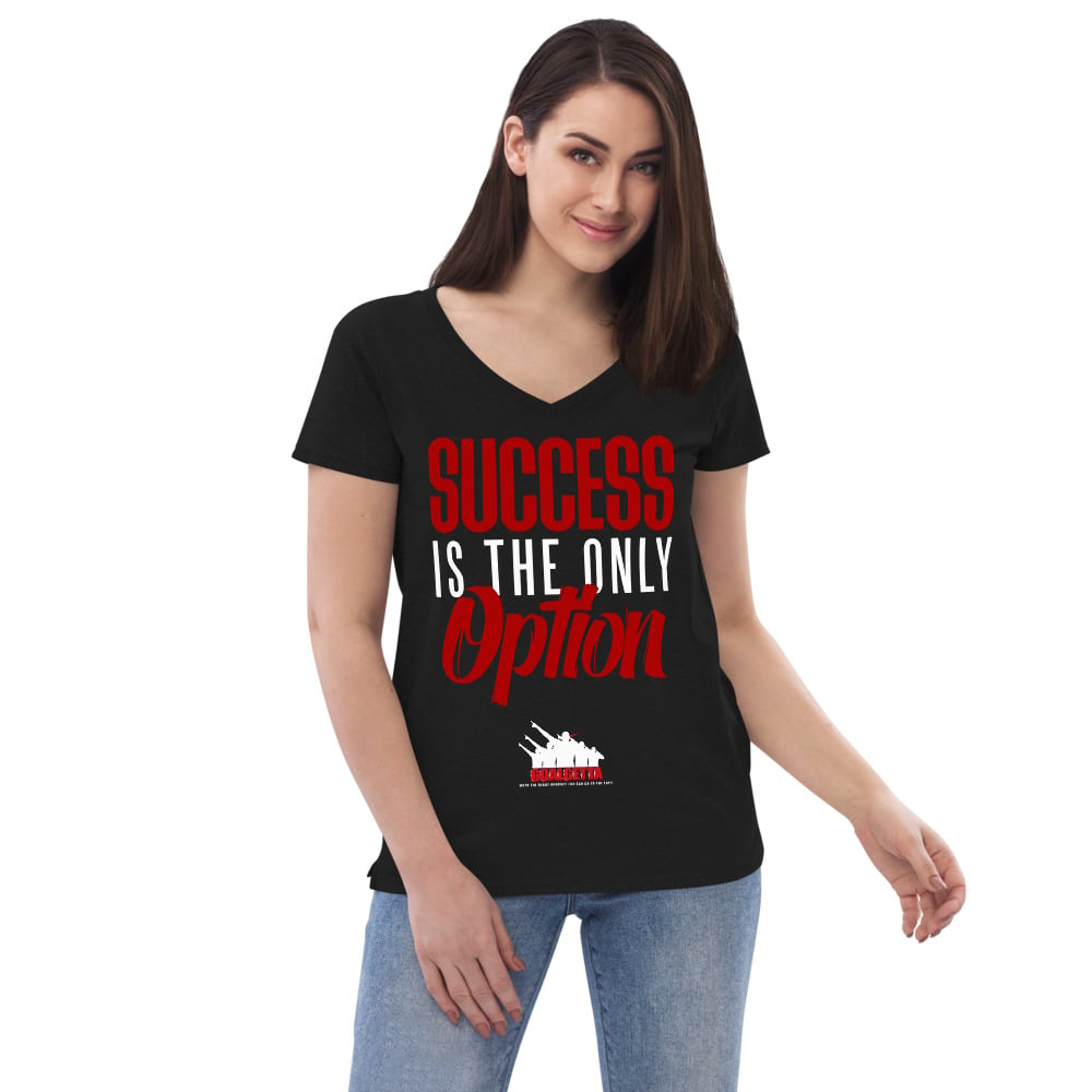 Image of Women’s SUCCESS v-neck t-shirt