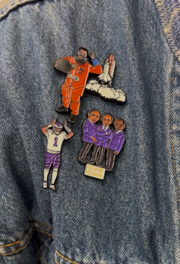 ΩΨΦ Enamel Pins