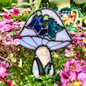 Harebell Mushroom Suncatcher (d) 
