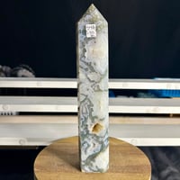 Image 1 of Moss Agate Statement Tower (54A)