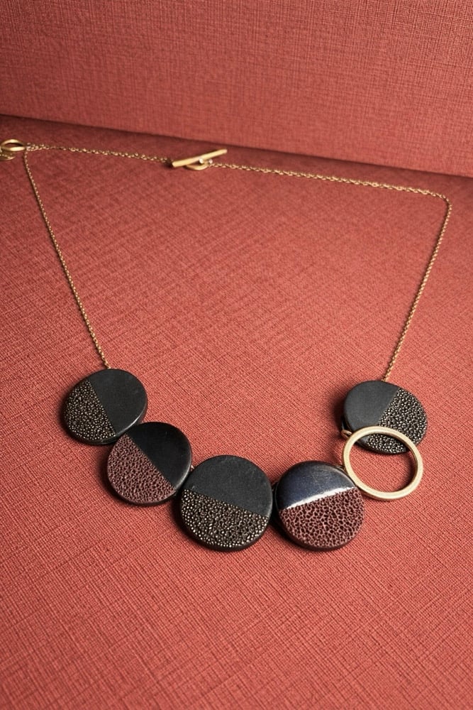 Image of Collana Reef semi intarsi