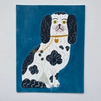 Image 2 of Wally Dog on Blue