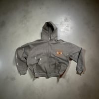 Image 1 of R Football Double Zip Hoodie 