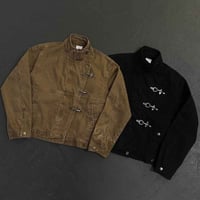 Image 4 of 2025 Winter New Men's Deconstructed Long-Sleeve Jacket American Retro Fashion Trendy High Street Loo