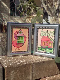 Image 4 of House Animals Original Illustration