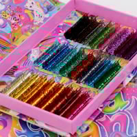 Image 1 of NEW! Lisa Frank Tinsel Lashes! 😍🎨