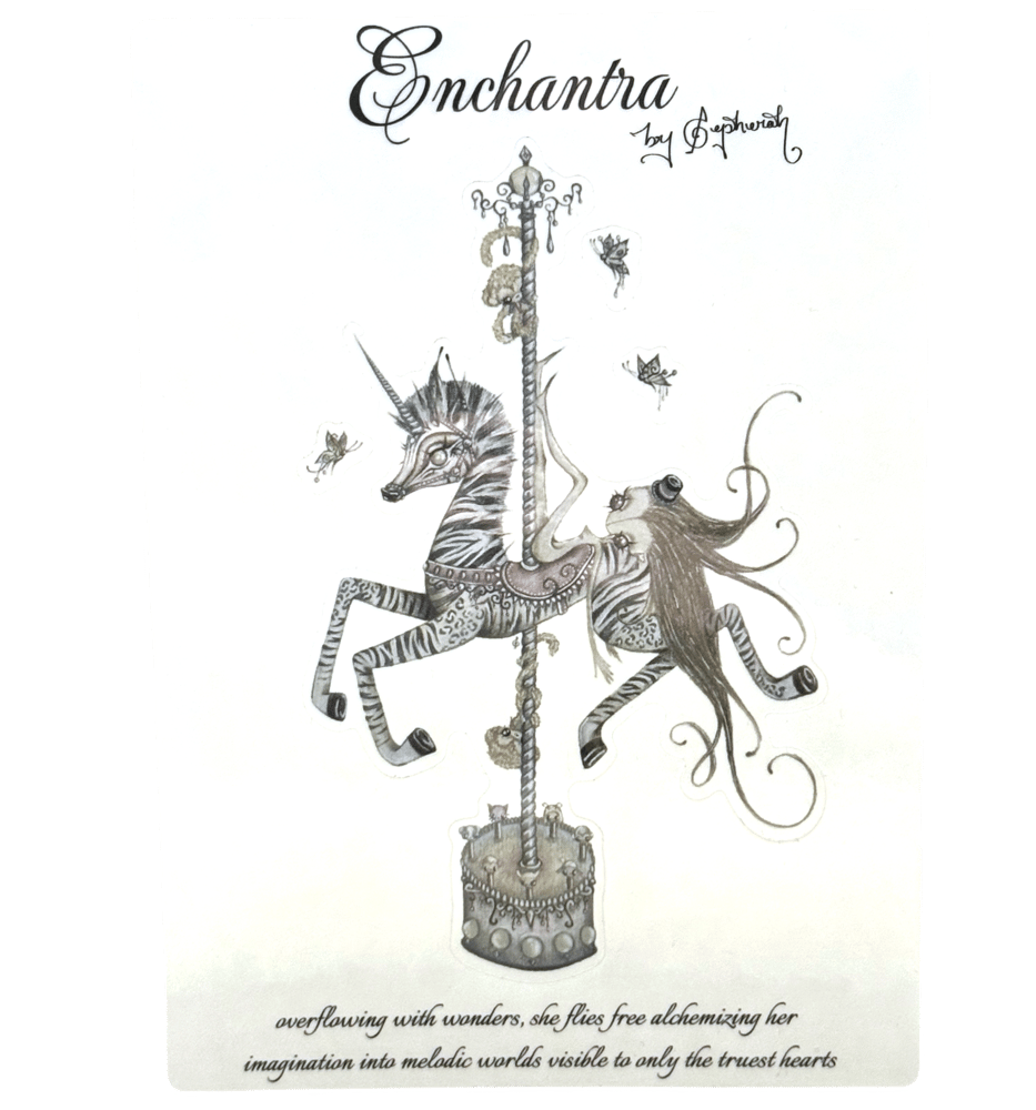Image of Enchantra sticker sheet 5x7 