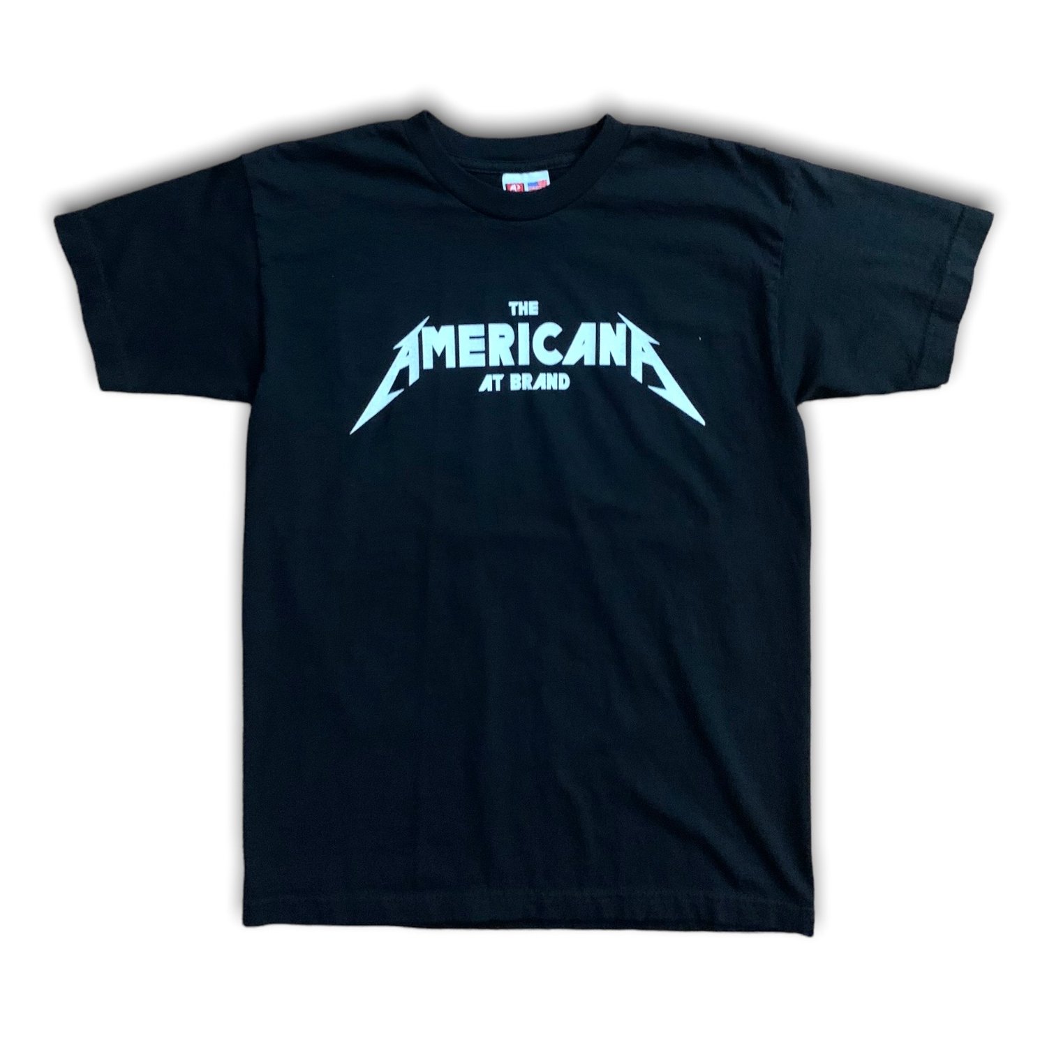 Americana New Black Tee - Most Sizes